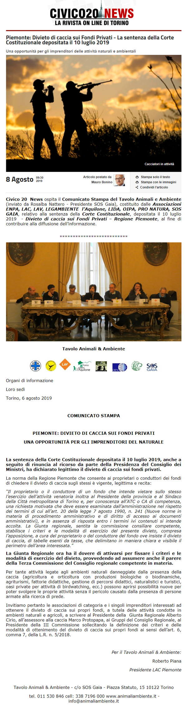 civico20-news-08-08-2019-Divieto-di-caccia-sui-fondi-privati